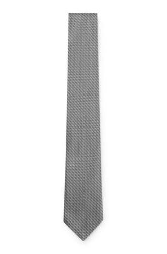 ONE Cravate en soie à motif jacquard - Boss - Modalova