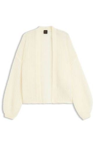Gilet Relaxed en maille ajourée - Boss - Modalova