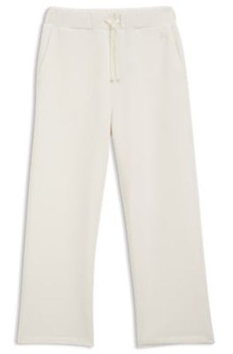 Pantalon Relaxed en jersey scuba double épaisseur - Boss - Modalova