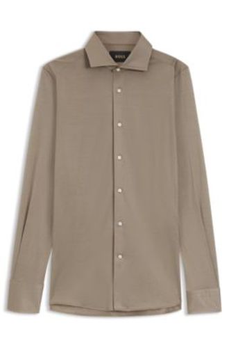 Chemise Slim en jersey de coton - Boss - Modalova