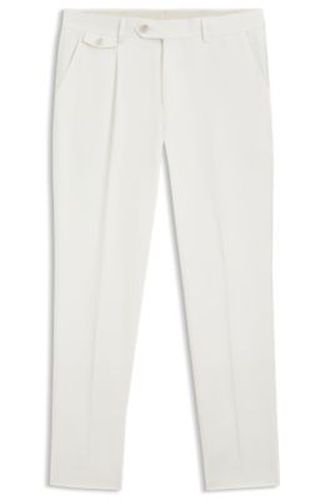 Pantalon Tapered en coton mélangé - Boss - Modalova