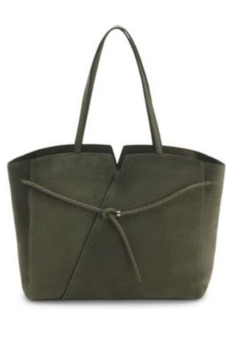 Sac fourre-tout Revers en daim avec bride tressée - Boss - Modalova