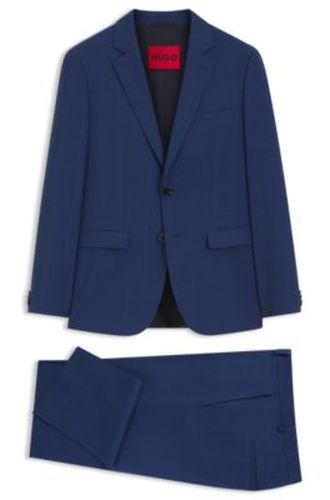 Costume deux pièces Extra Slim en twill à carreaux - HUGO - Modalova