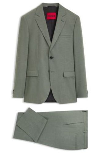 Costume deux pièces Extra Slim en tissu à motif - HUGO - Modalova