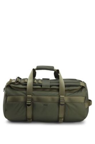 Sac de voyage avec bretelles de sac à dos et lettres logo - HUGO - Modalova