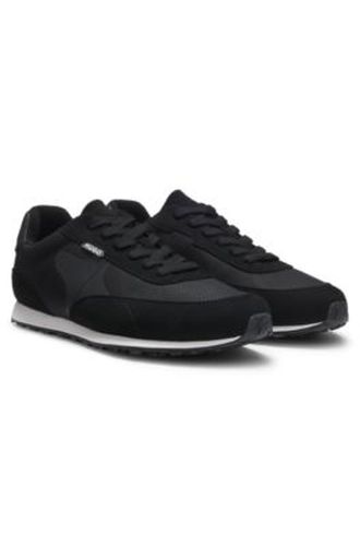 Baskets à lacets en ripstop avec semelle en gomme EVA - HUGO - Modalova