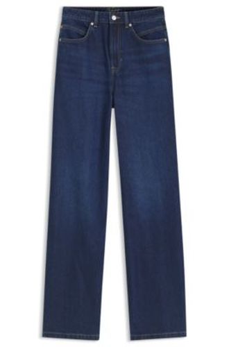 Jean large en denim marbré - Boss - Modalova