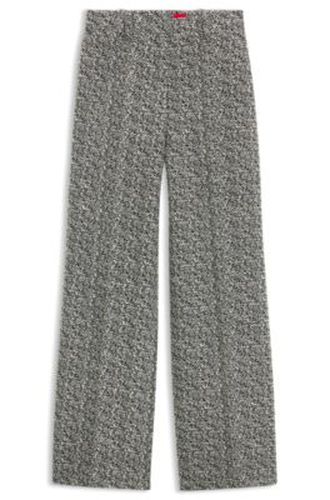 Pantalon Regular en tissu stretch à chevrons - HUGO - Modalova