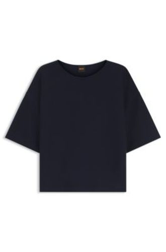 Pull Relaxed en coton et laine vierge - Boss - Modalova