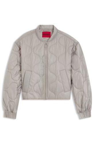 Veste déperlante à matelassage oignon - HUGO - Modalova