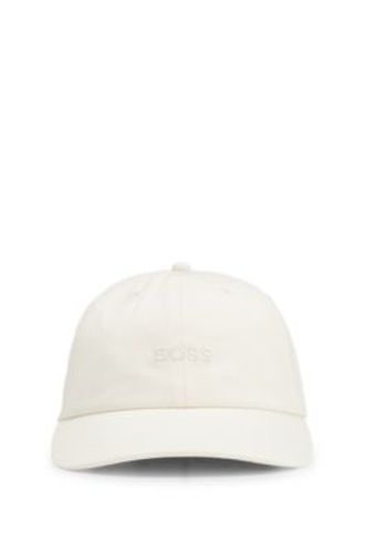 Casquette en twill de coton à logo brodé - Boss - Modalova