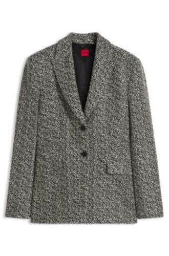Blazer Regular à motif chevrons - HUGO - Modalova