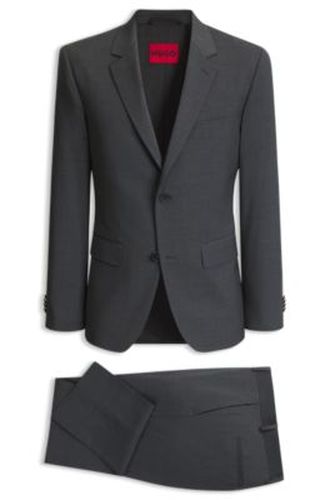Costume deux pièces Slim en laine mélangée - HUGO - Modalova
