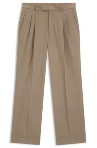 Pantalon Relaxed business en coton stretch italien - Boss - Modalova