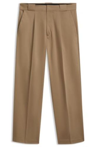 Pantalon décontracté ajusté en coton stretch - HUGO - Modalova