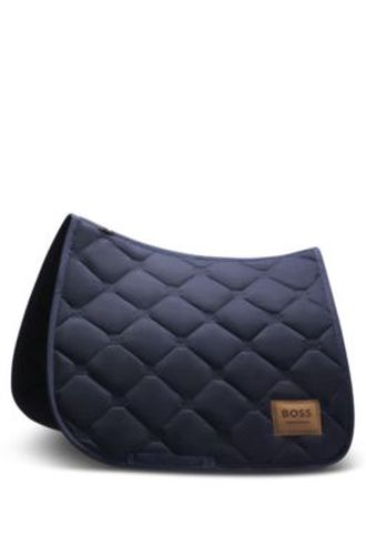 Tapis de selle d’équitation spécial dressage à monogrammes Double B - Boss - Modalova