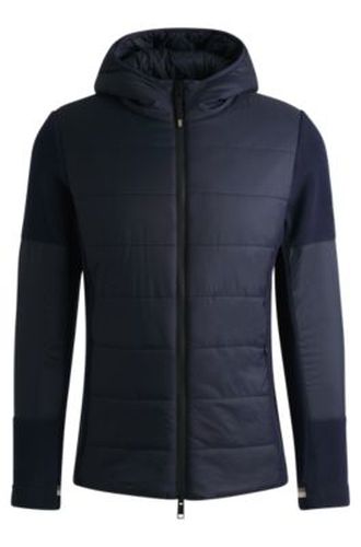 Veste d’équitation déperlante avec détails en polaire - Boss - Modalova