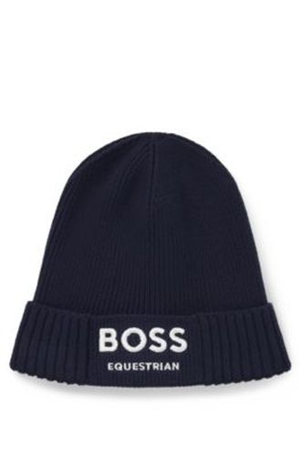 Bonnet d’équitation style pêcheur en coton - Boss - Modalova