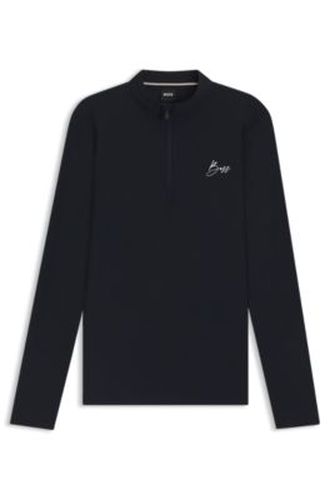 Chemise d’entraînement d’équitation avec logo manuscrit - Boss - Modalova