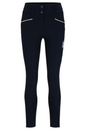 Pantalon d’équitation avec matière power-stretch sur les genoux et poche pour le téléphone - Boss - Modalova