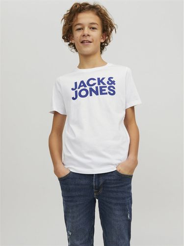 Pack De 2 T-shirt Logo Pour Les Garçons - Jack & Jones - Modalova