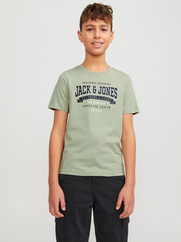 Pack De 2 T-shirt Uni Pour Les Garçons - Jack & Jones - Modalova