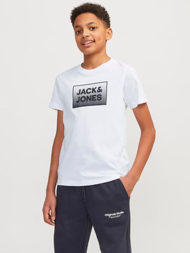 Pack De 2 T-shirt Imprimé Pour Les Garçons - Jack & Jones - Modalova