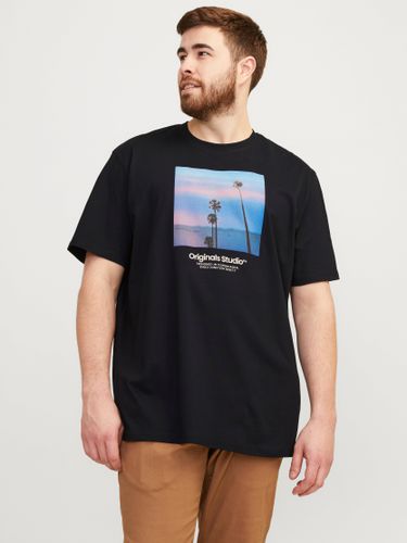 Plus Size T-shirt Imprimé - Jack & Jones - Modalova