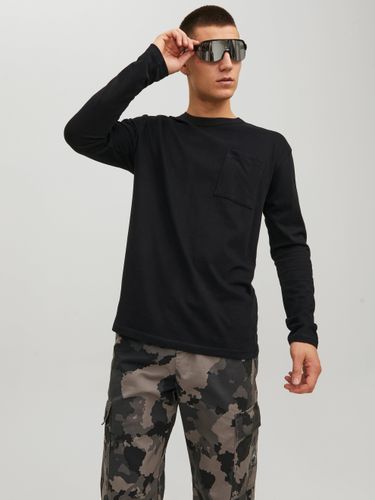 T-shirt Uni Col Rond - Jack & Jones - Modalova