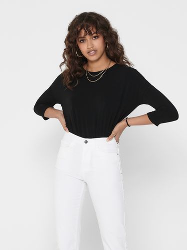 Tops Loose Fit Col Rond Épaules Tombantes - ONLY - Modalova