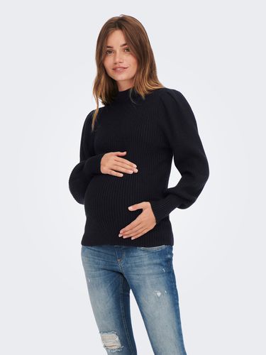 Mama Col Montant Pull En Maille - ONLY - Modalova