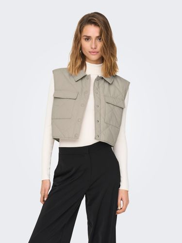Court Matelassé Gilet - ONLY - Modalova