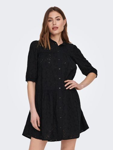 Robe Courte Relaxed Fit Col Mao - ONLY - Modalova