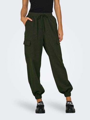 Pantalons Cargo Regular Fit Taille Haute Manches Volumineuses - ONLY - Modalova