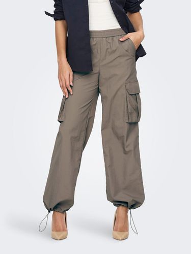 Pantalons Wide Leg Fit Taille Moyenne Élastique - ONLY - Modalova