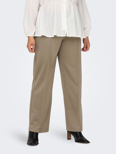 Pantalons Straight Fit Taille Haute Curve - ONLY - Modalova
