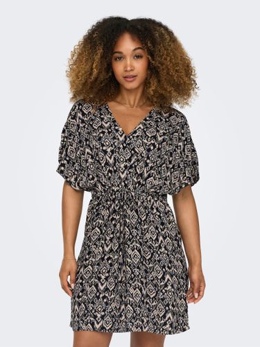 Robe Courte Regular Fit Col En V - ONLY - Modalova