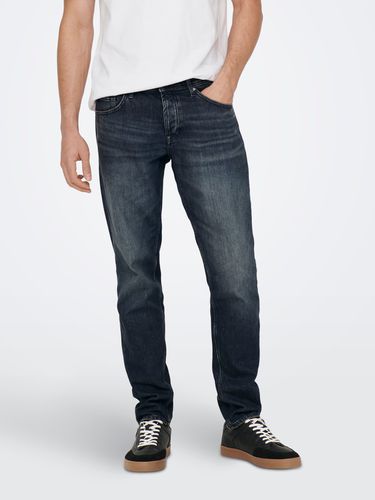 Onsavi Comfort Dark Blue 3026 Jeans Vd - ONLY & SONS - Modalova