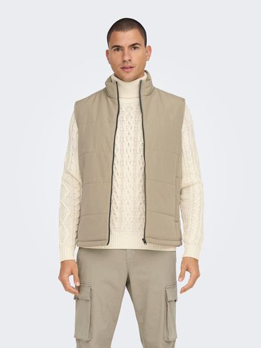 Gilets Anti-froid Col Haut - ONLY & SONS - Modalova