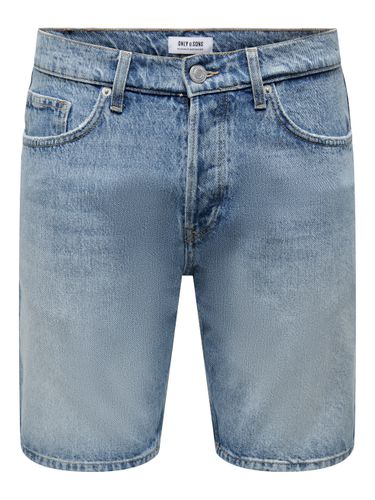Shorts Straight Fit Taille Classique - ONLY & SONS - Modalova