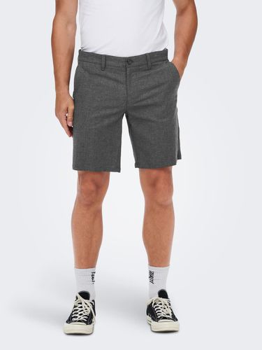 Shorts Tapered Fit Taille moyenne - ONLY & SONS - Modalova