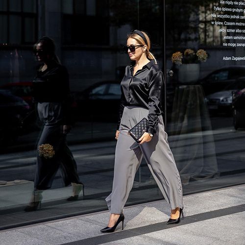 LILYSILK Pantalon En Soie Fermeture Éclair Cachée, Pantalon Moyen 100% Soie Pure Parfaitement À Votre Vie Quotidienne 42 - LILYSILK - Modalova