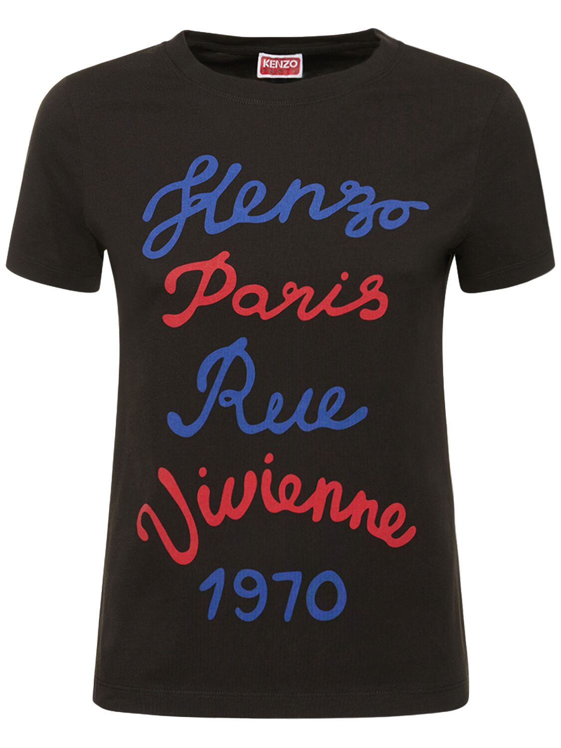 T-shirt En Coton - KENZO PARIS - Modalova