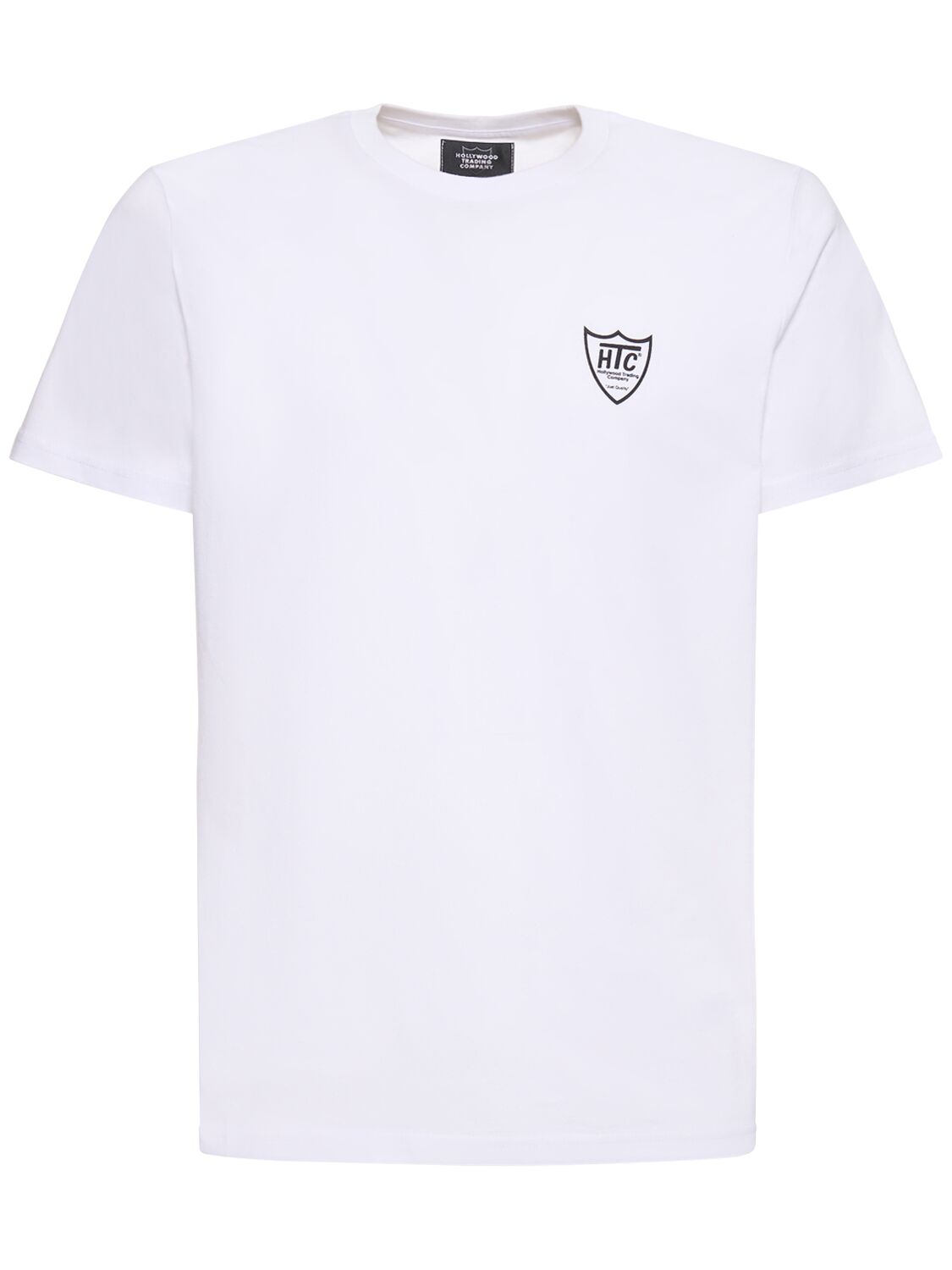 T-shirt En Jersey De Coton Imprimé Logo - HTC LOS ANGELES - Modalova