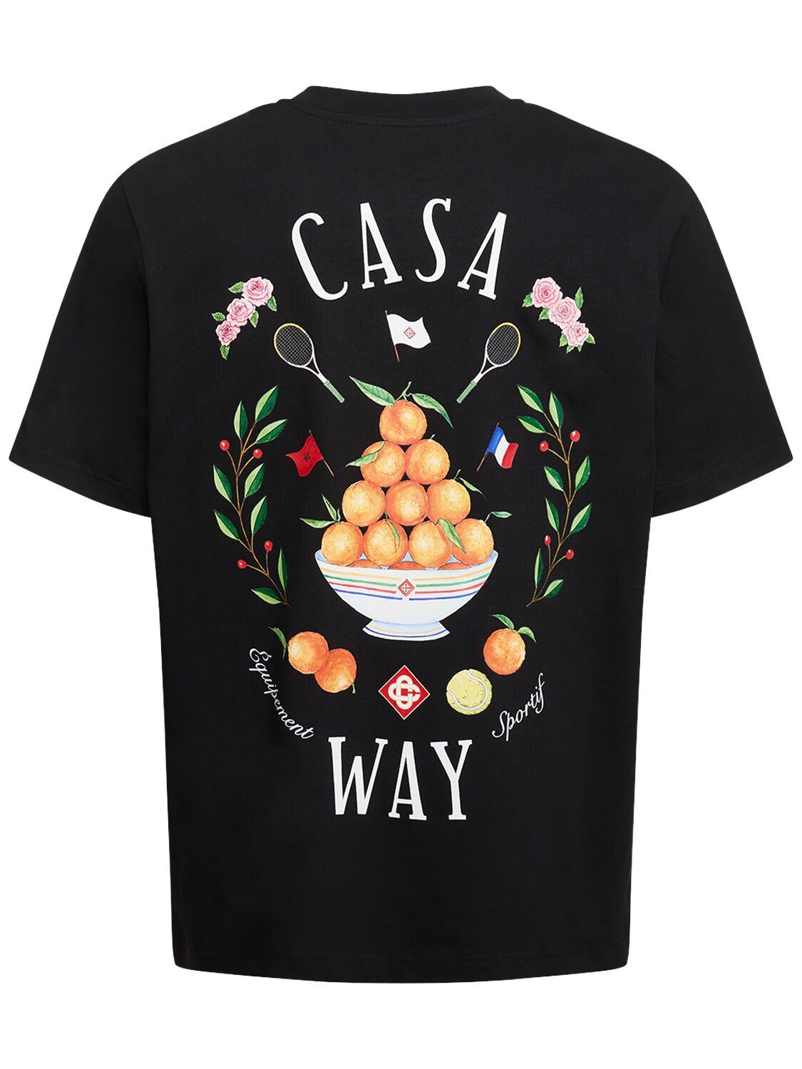 Lvr Exclusive - T-shirt En Coton Casa Way - CASABLANCA - Modalova