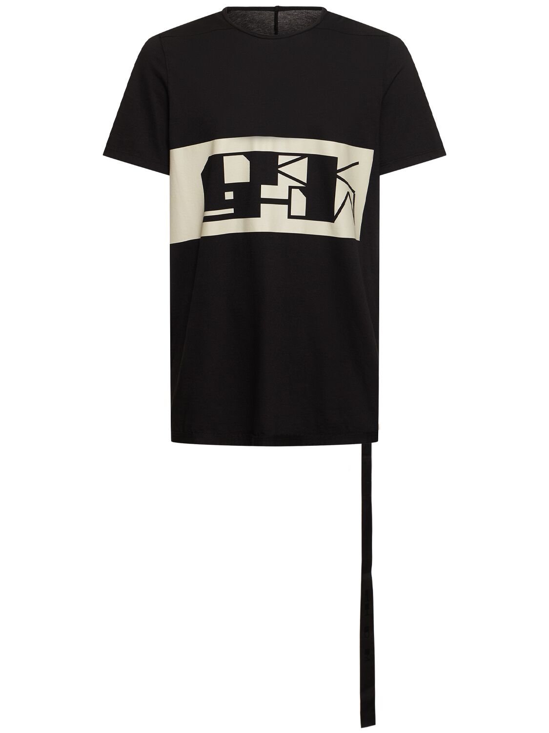 T-shirt En Coton Imprimé Level T - RICK OWENS DRKSHDW - Modalova