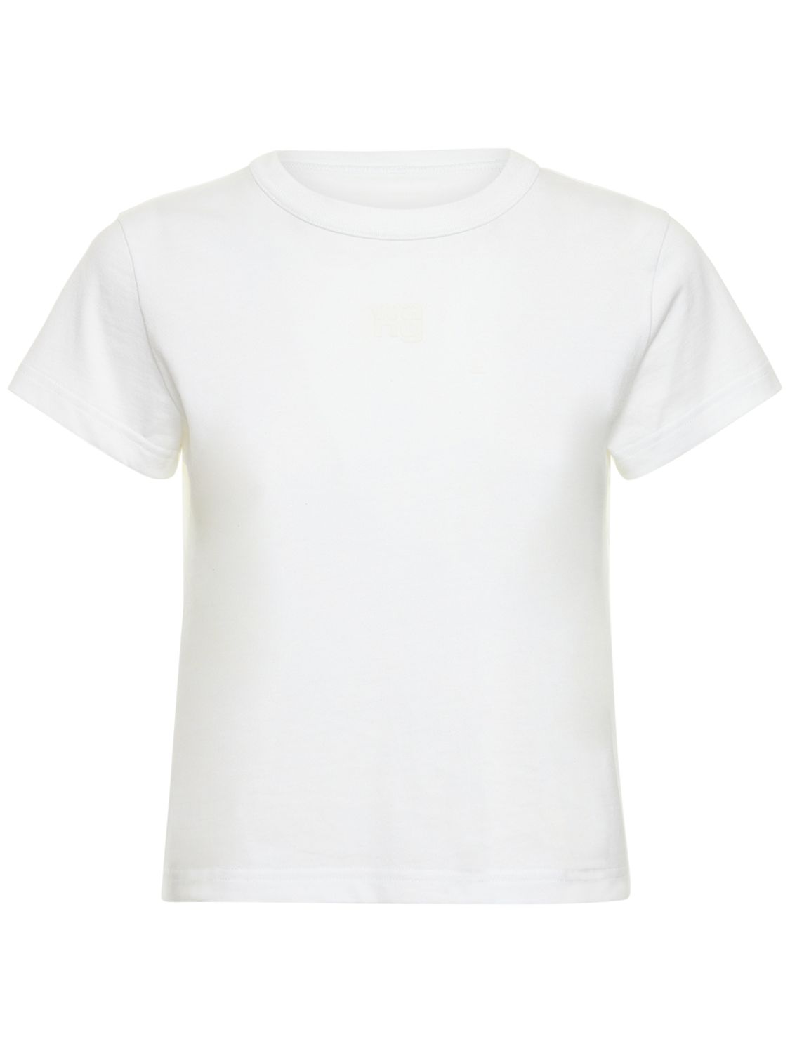 T-shirt En Jersey De Coton Essential - ALEXANDER WANG - Modalova