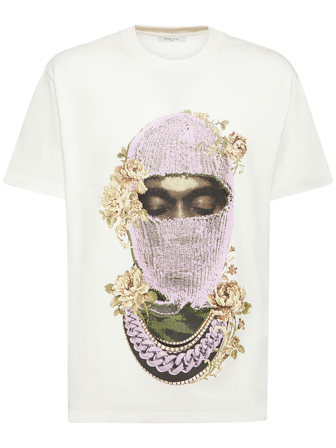 T-shirt Imprimé Mask Roses - IH NOM UH NIT - Modalova