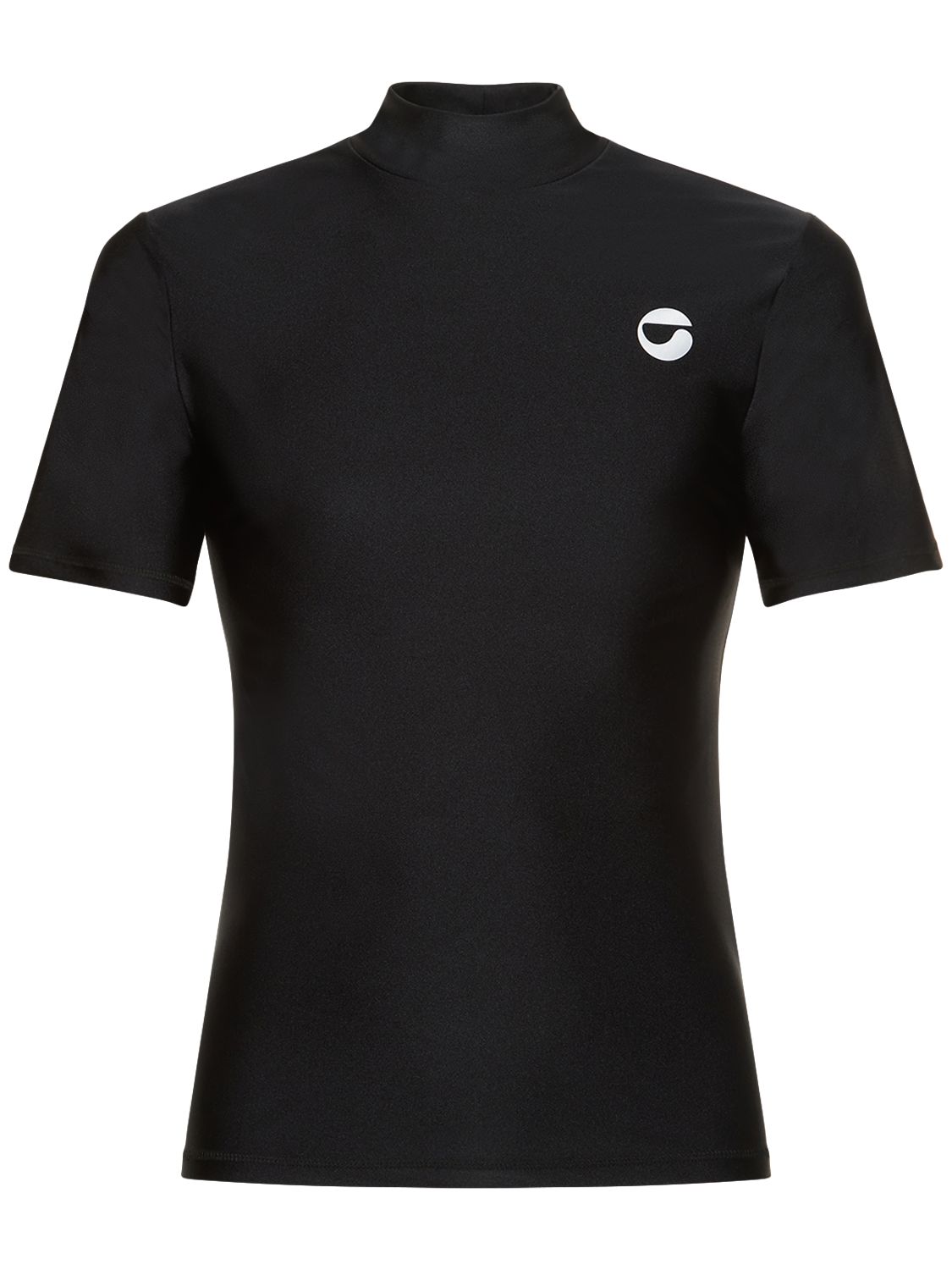 T-shirt Manches Courtes À Col Montant Avec Logo - COPERNI - Modalova