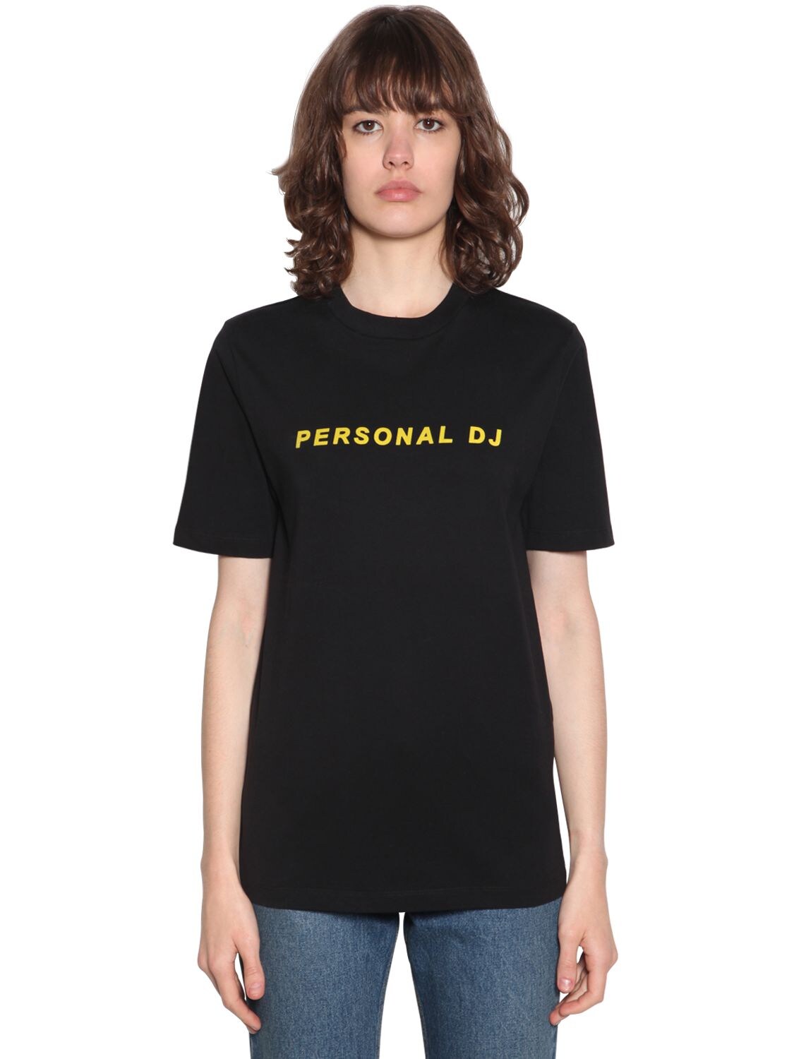 T-shirt Floqué "personal Dj" - KIRIN - Modalova